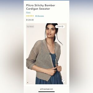 Pilcro Multicolored Open-Stitch Knit